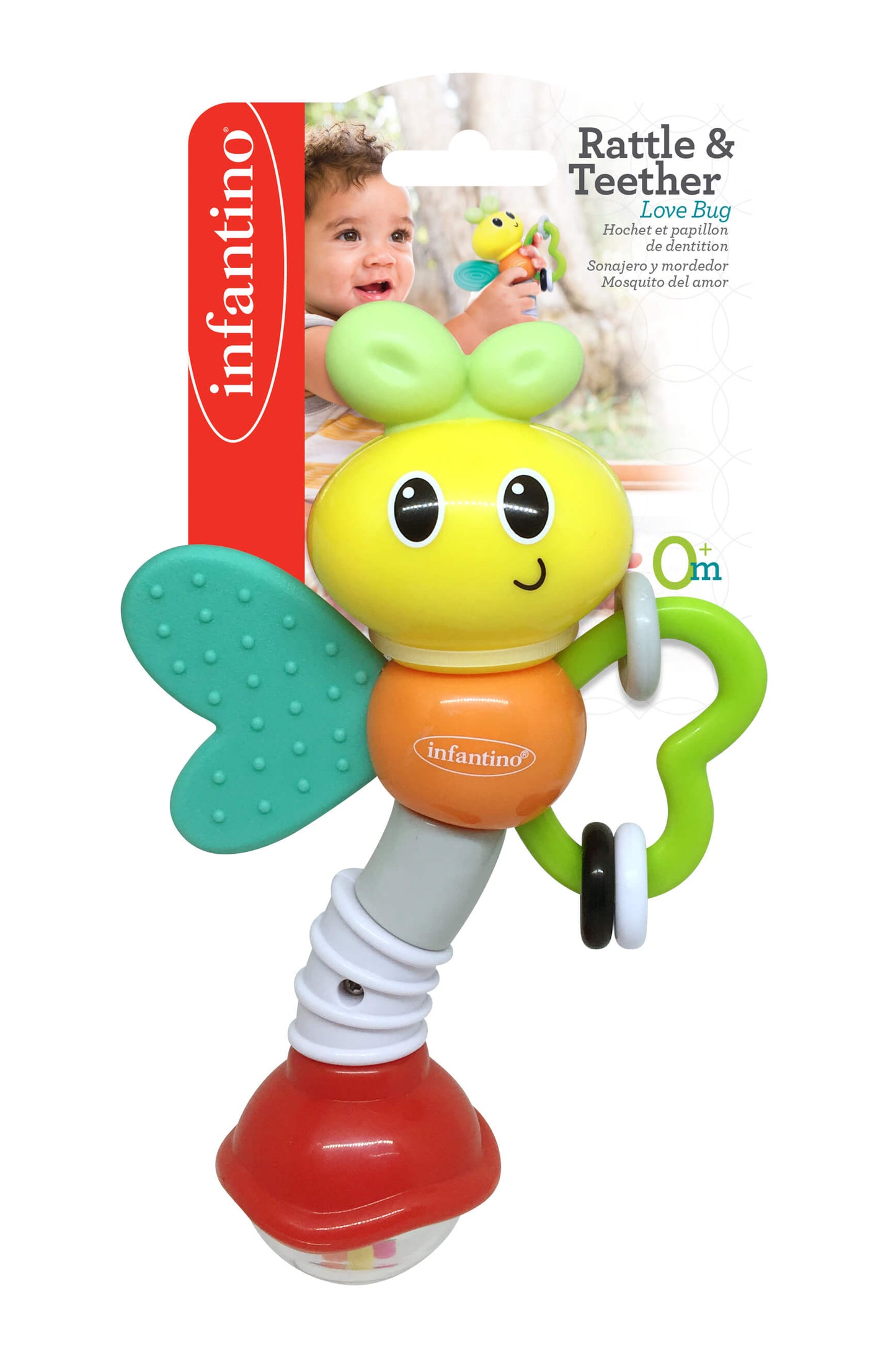 RATTLE & TEETHER LOVE BUG™