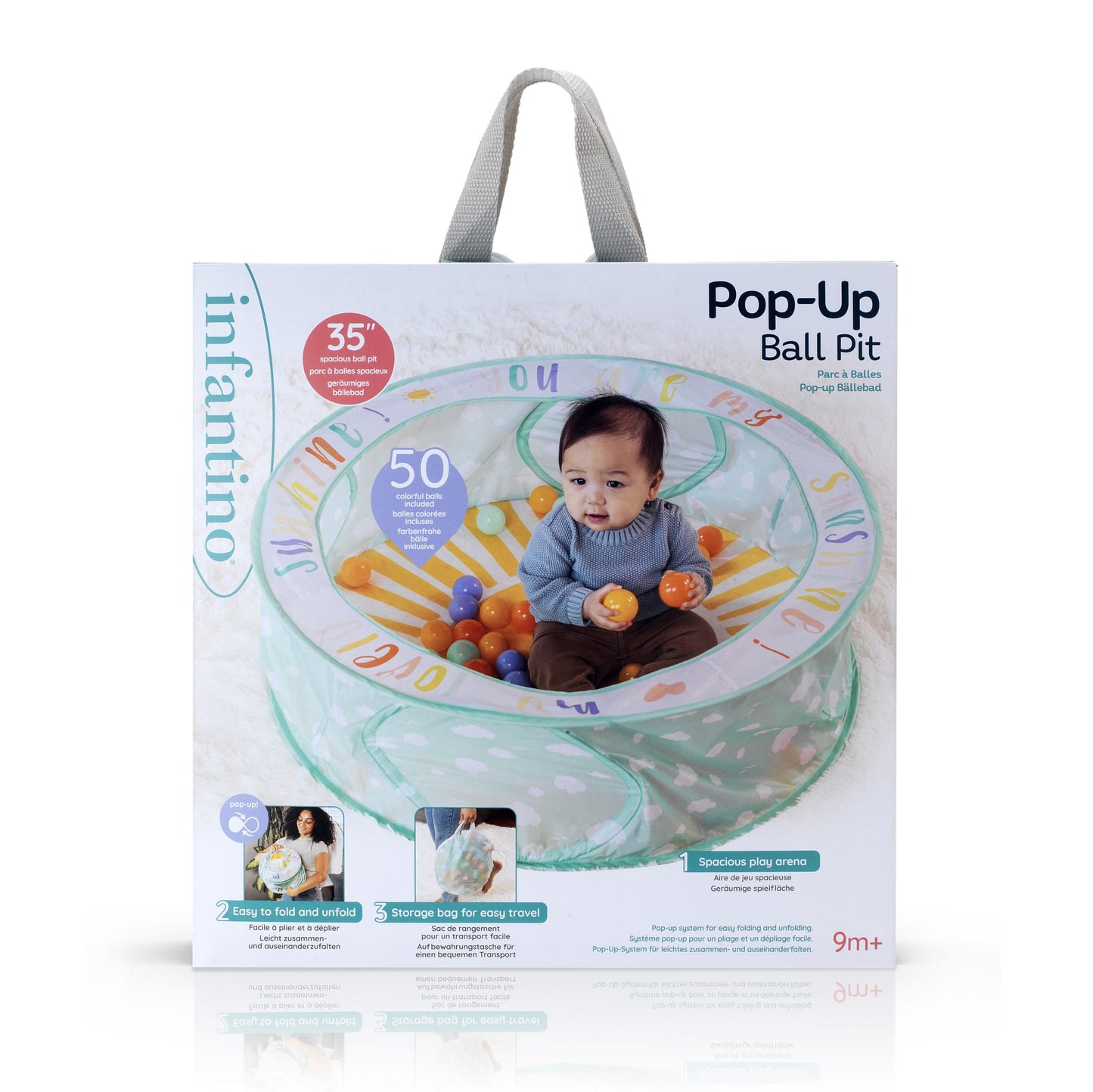 Grow With Me 3in1 Pop-up Play Ball Pit