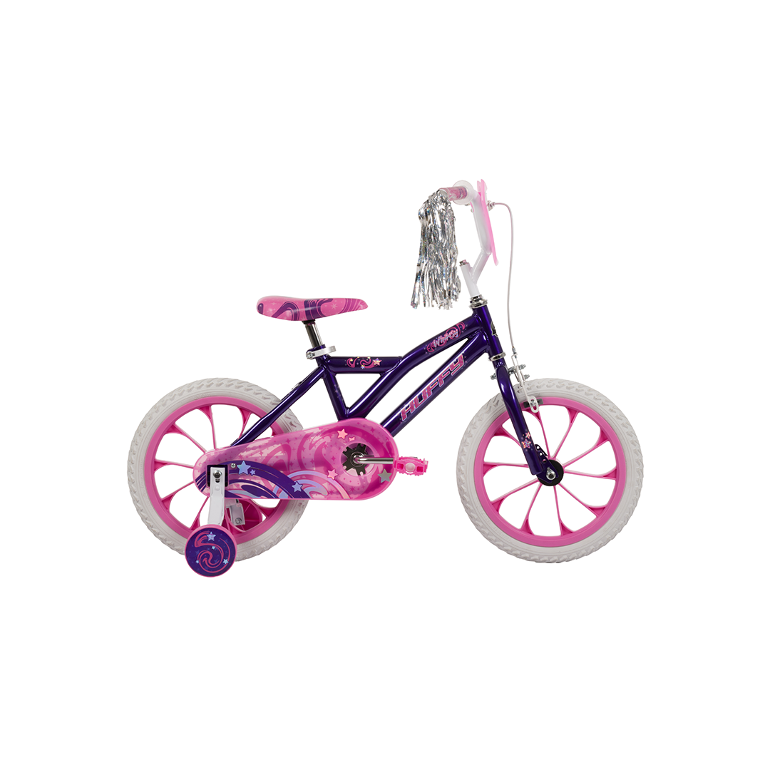 Whimsy Girls' Bike, 16-Inch, Purple