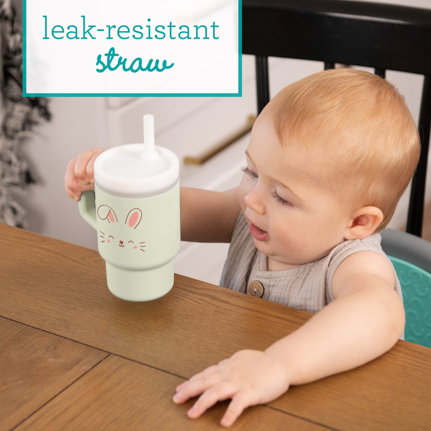 My 1st Tumbler Silicone 9oz - Easter Bunny Edition