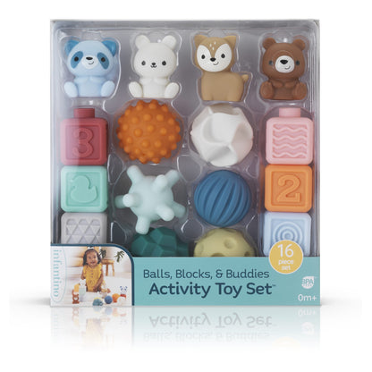 Balls, Blocks & Buddies Activity Toy Set