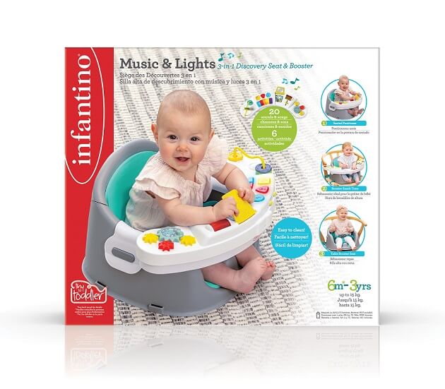 MUSIC & LIGHTS 3-IN-1 DISCOVERY SEAT & BOOSTER™