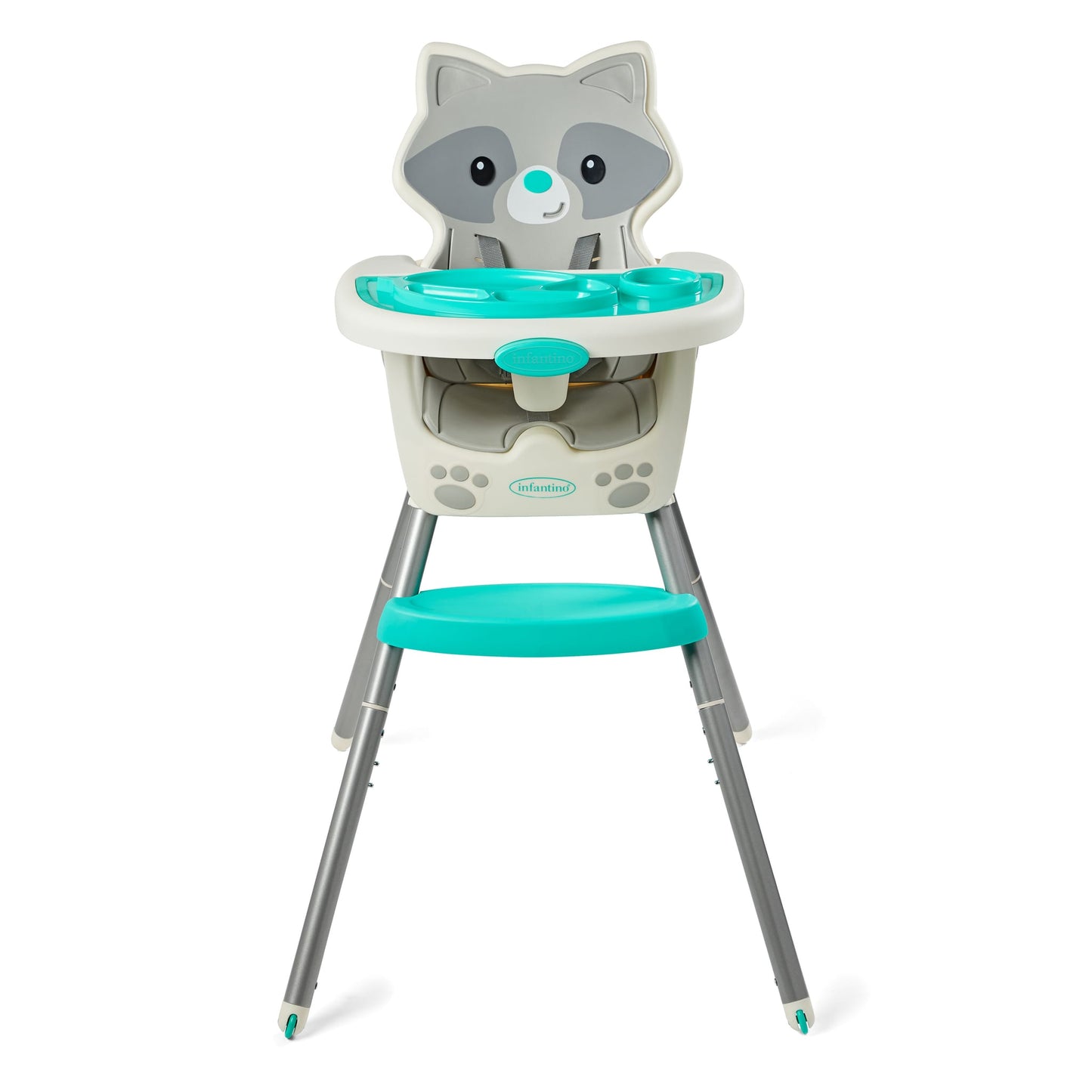 Grow-With-Me 4-in-1 Convertible High Chair, Raccoon