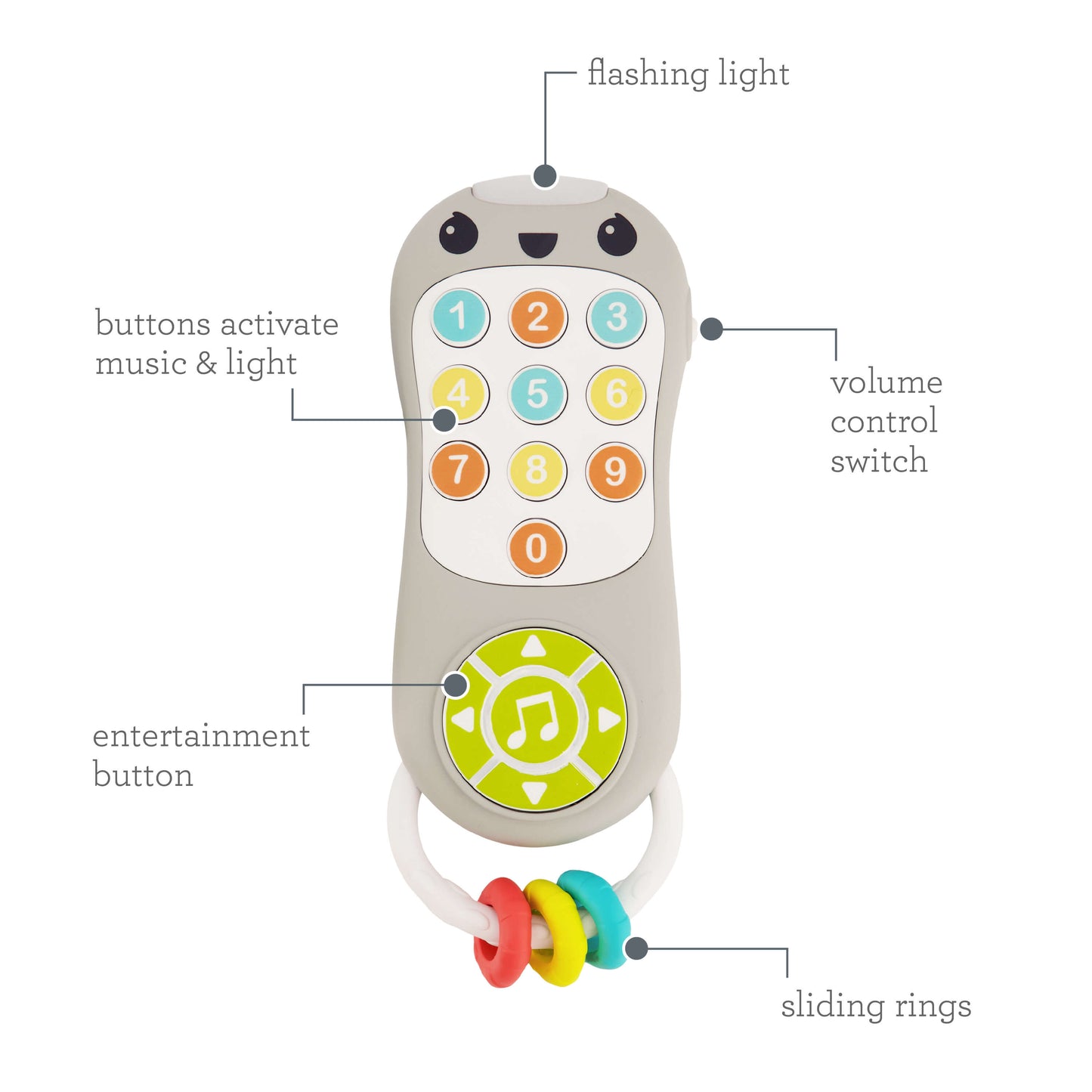 Music & Light Pretend Remote Control™