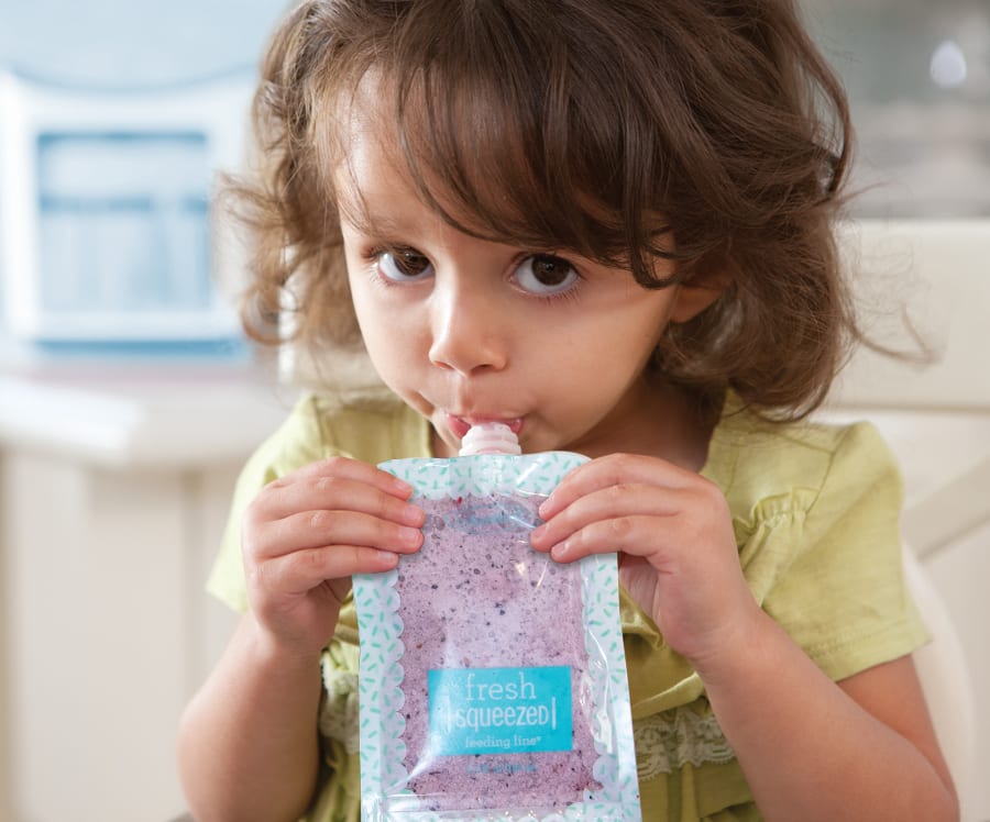 25-Pack Reusable Squeeze Pouches