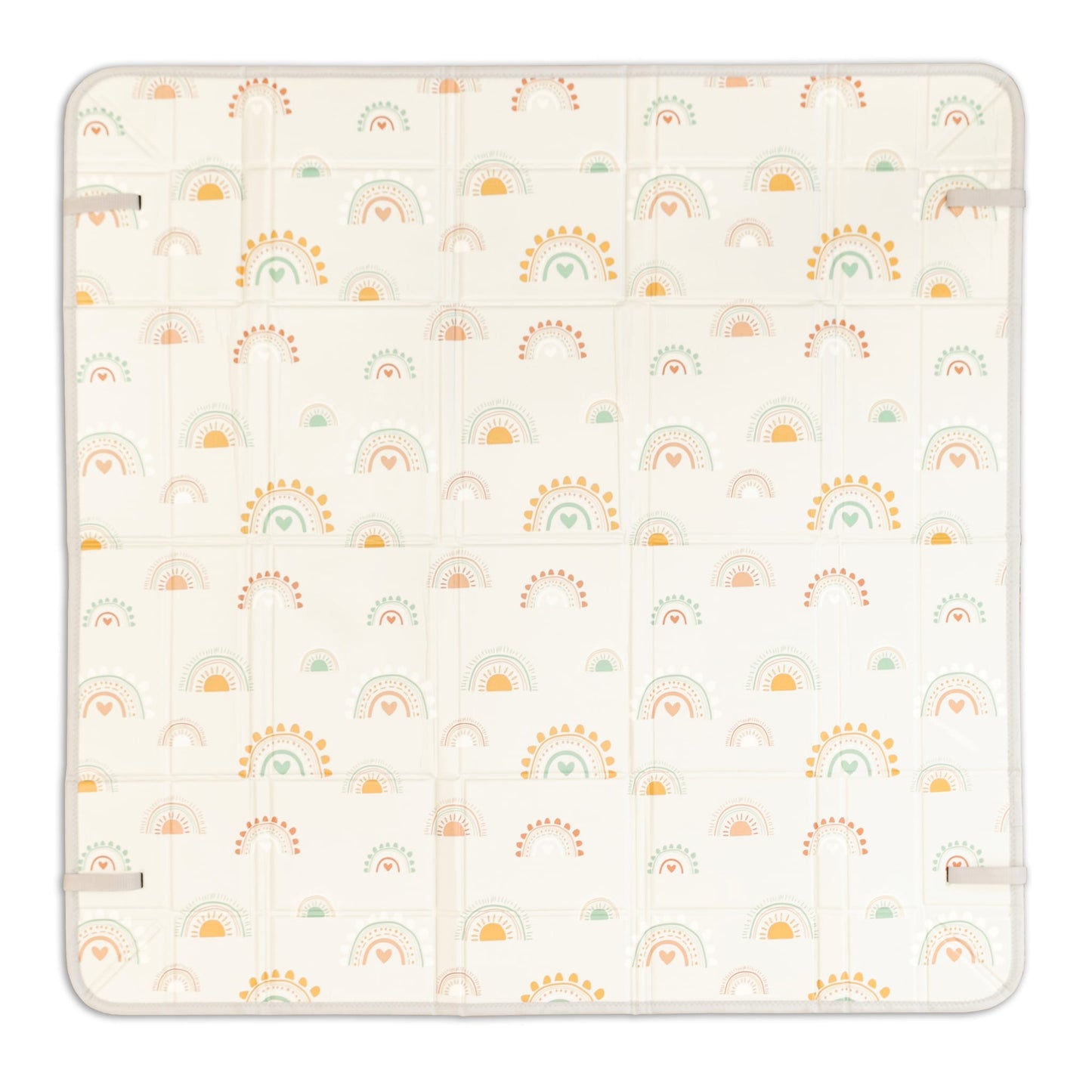 Foldable Soft Foam Play Mat, Rainbow