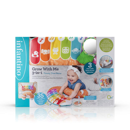 Grow With Me 3-in-1 Tummy Time Piano