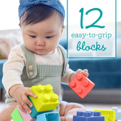 2-in-1 Super Sort Teether & Building Blocks
