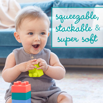 2-in-1 Super Sort Teether & Building Blocks