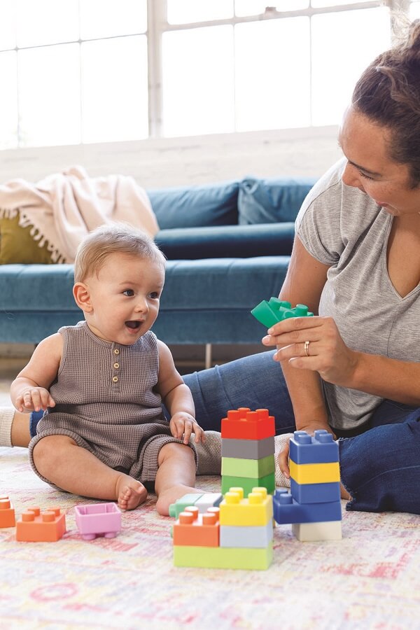 2-in-1 Super Sort Teether & Building Blocks
