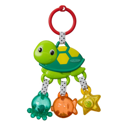 Jungle Sea Charms Turtle Rattle