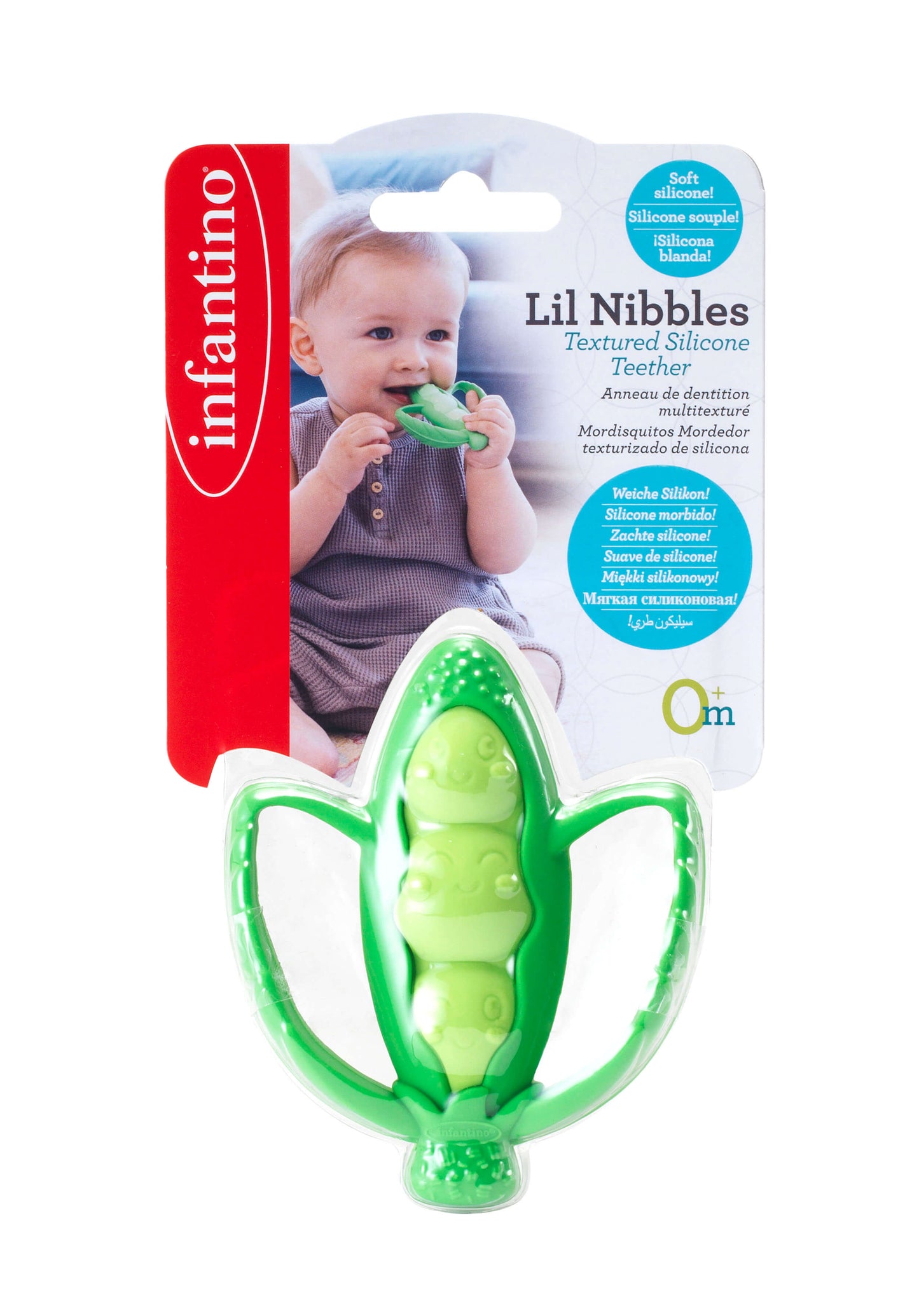 LIL' NIBBLES SILICONE TEETHER™
