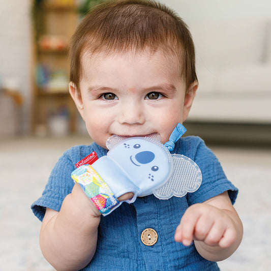 Crystal Clear Teething Mitten™