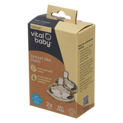 breast like teats medium flow