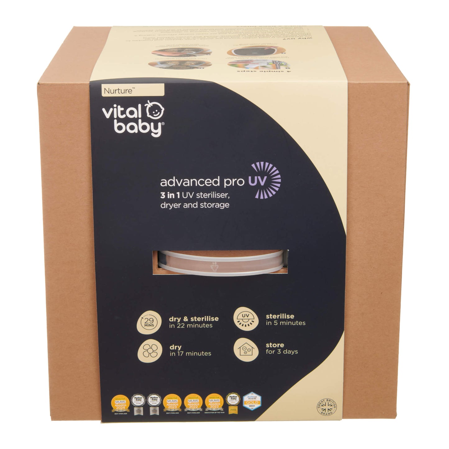 Advanced  Pro  UV  Sterilizer  &  Dryer