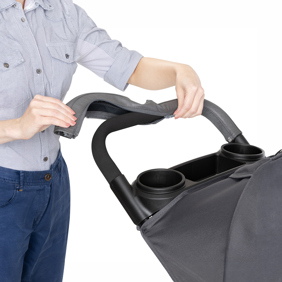 Passport Cargo Stroller Travel System - Gray